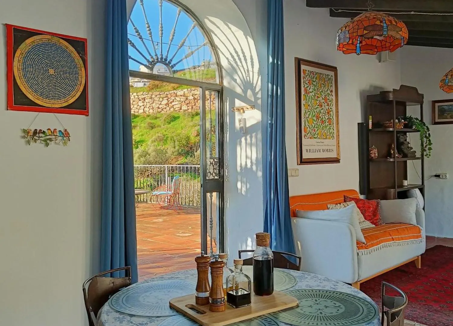 Casa Medina - Private Villa With Terrace And Sea View, 25 Minutes From Malaga Moclinejo Casa vacanze