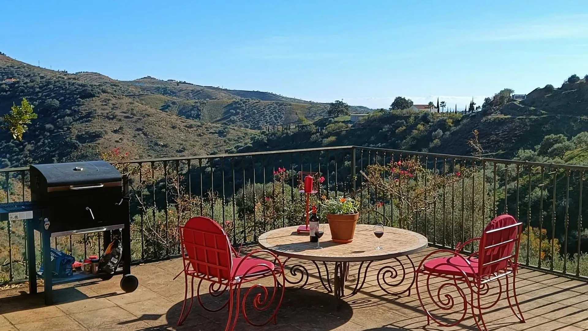 Casa Medina - Private Villa With Terrace And Sea View, 25 Minutes From Malaga Moclinejo Сasa de vacaciones